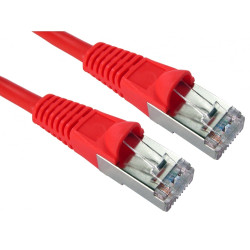 Kabel Ethernet Cat5e długość 1m Z zakończeniem RS PRO PVC l. żył: 8 średnica 5.6mm