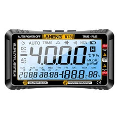 ANENG 613Pro Smart Multimetry Tester napięcia prądu stałego/zmiennego kondensatorów 4000 wyświetleń 10A prąd 600V miernik napięc