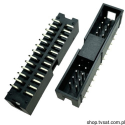 BHR-20-VUA-SMT-PP-TR Socket 2x10P. 33x9x10.5mm SMD ADAMTECH