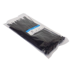 OPASKA ZACISKOWA 500x7.6 CZARNA D-LAN OP.100szt.