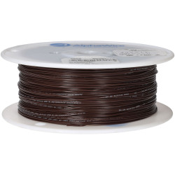 Alpha Wire 3050 BR001 24 AWG PVC Brown Hook Up Wire 1KFT