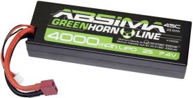 Pakiet akumulatorów (LiPo) 7.4 V 4000 mAh 45 C Absima Box Hardcase System złączy T