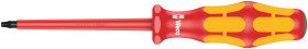 Wkrętak izolowany rozmiar końcówki: T9 Torx Wera długość ostrza: 80 mm Wkrętak izolowany