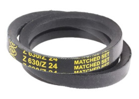 Pas napędowy, profil Z, materiał: PET, guma, 10mm x 6mm x 610mm, RS PRO