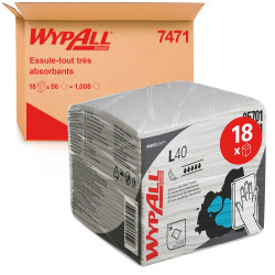 WypAll® L40 - paquet de 56 formats