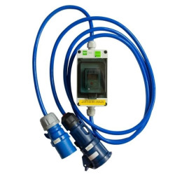 Przenośny licznik energii Camping niebieski CS230VRM MID 16A 1m