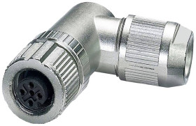 Lütze 490203 Złącze czujnika/aktuatora KUWK5-M12 (C)-A FK, piny: 5, 1 szt.