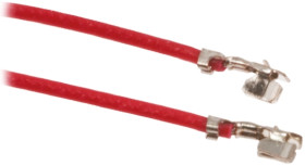 Przewód z zaciskanymi końcówkami, seria: M40, 28AWG, dł.: 0.15m, 1 A