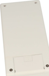 ABS handheld enclosure, (L x W x H) 170 x 85 x 34 mm, light gray (RAL 7035), IP54, 1599EGYBAT