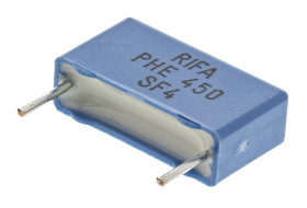 Kondensator foliowy 22nF 400 V ac, 630 V dc KEMET Metalizowany polipropylen rozstaw: 15mm THT ±5