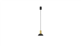 Lampa Wisząca Hermanos C Black/Solid Brass 8194 Nowodvorski Lighting