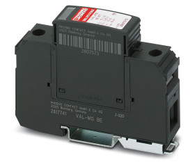 Ochrona przeciwprzepięciowa 74/100 V AC na szynę DIN Phoenix Contact Ogranicznik przepięć 80A