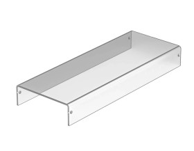 Bopla CRPM 73/24-220-E (67273221) - przezroczysta osłona modułu Combirail (73 x 24 x 190 mm)