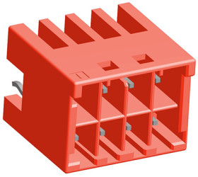 Wtyk PCB 8-pinowe raster: 3.3mm 2-rzędowe TE Connectivity Przewlekany 4.0A 250.0 V.
