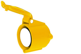 Przemysłowe gniazdo zasilania, 16A, 3 styki, 1 gniazda, IP44,