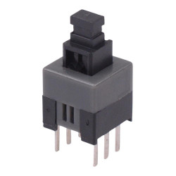 Momentary 7x7mm PCB Push Button Switch DPDT 100mA 30VDC