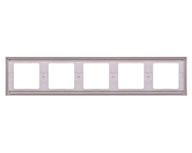 Berker K.1 Ramka pięciokrotna pozioma śnieżnobiała 13937009