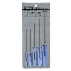 Engineer® DK-03 Hex Tip Driver Set - Ball End (5pc)