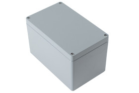 Obudowa ogólnego użytku Stop aluminiowy odlewany szerokość zew. 160 mm długość zew. 260 mm wys. zew. 160 mm Hammond