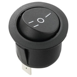 TruComponents 751618 Rocker switch,Panel Mount,On/Off/On,SPDT,Quick Connect