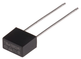 Bezpiecznik nieresetowalny 160mA 250V ac RS PRO T Termoplastyczne 35 A przy 250 V AC rozstaw 5.08mm