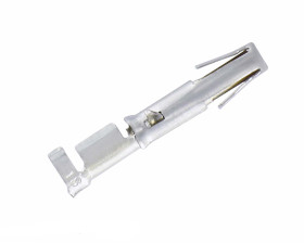 Końcówka pinowa #16 Żeński Połączenie zagniatane Montaż na kablu 18 → 16 AWG