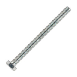 Sealey SS675 HT Setscrew M6 x 75mm 8.8 Zinc DIN 933 Pack of 50