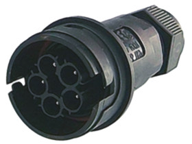 Puszki, TH405, Nylon 66, Montaż na kablu, 5-pinowe