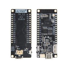 Płytka deweloperska LILYGO® T8 ESP32-S3 8MB PSRAM gniazdo karty TF antena 3D moduł WiFi bluetooth do projektów IoT