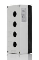 Obudowa kasety sterowniczej Siemens 4-otworowa Ø 22mm Szary SIRIUS ACT 3SU18