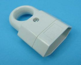 GN.SIEC.GP2C 2,5A/250V BIAŁE 2P PLAST