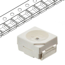 SFH4253 nadajnik podcz. PLCC3528 smd 13mW,60°,70mm