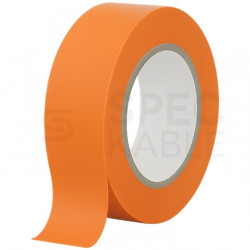 Taśma izolacyjna PVC 15mm x 10m ERKO pomarańczowa