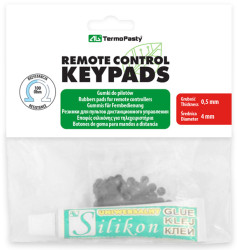 Gumki do pilotów 100szt + klej silikonowy