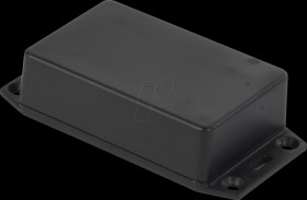 1591XXMSFLBK Plastic housing, series 1591, 56 x 85 x 24 mm, black
