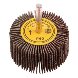 Ściernica listkowa trzpieniowa, 60 x 30 mm, K40 /5szt./