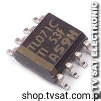 IC Op. Amp. J-FET TL071CDR SMD-SO8 TEXAS