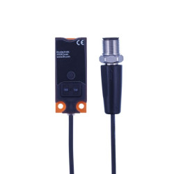 Czujnik zbliżeniowy Pojemnościowy 1.2 mm ifm electronic Niewpuszczany 10 → 30 V DC długość 48mm w obudowie