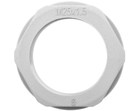 Nakrętka poliamidowa M25 KMK-PA ciemnoszara M25 94263