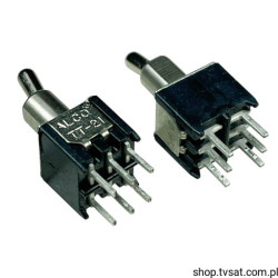 TT21NGPC104 1-1825219-1 IP67 Toggle Switch THT ALCOSW