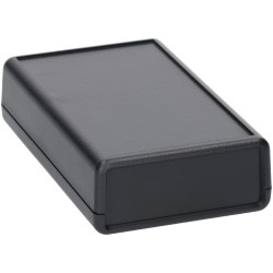 R-TECH 300394 ABS Handheld Enclosure 112x66.5x28 Black W/ Battery Comp