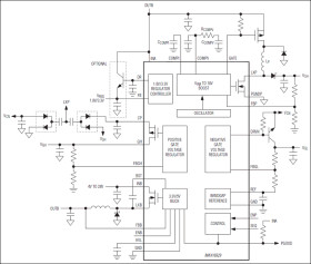 Automotive TFT-LCD Power Supply with Boost Converter and Gate Voltage Regulators