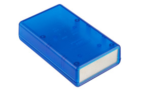 Obudowa urządzeń elektronicznych ABS wysokość zew: 28 mm szerokość zew: 66 mm długość zew: 112 mm 112 x 66 x 28mm