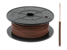 Kabel pojedyńczy 0,5mm FLRY brązowy