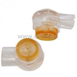 Zacisk TEL-UY łącznik-przelot żółty mały ( 10szt