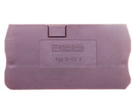 Pokrywa zamykająca 2,2x55,9x29mm szara D-ST 4 3030420