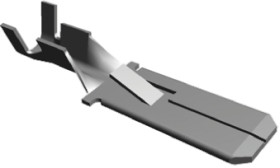 Konektor płaski Żeński 6.35 x 0.81mm długość 30.3mm Izolacja: Nieizolowane