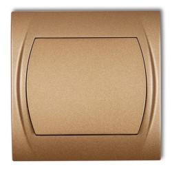LOGO Przycisk jednobiegunowy złoty metalik 8LWP-4.1