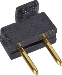 W & P Products 161-10-00-1 161-10-00-1 Zworka ze złączem żeńskim Wymiary siatki: 2.54 mm Ilość pinów w rzędzie:2 Zawarto