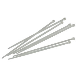 Faithfull FAICT150W Cable Ties White 3.6 x 150mm (Pack 100)